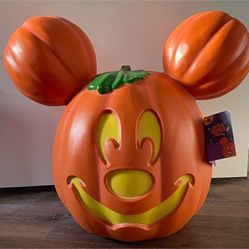 Mickey Mouse giant Jack-O’-Lantern