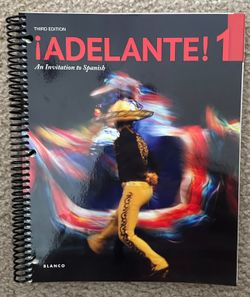 Adelante Spanish Book
