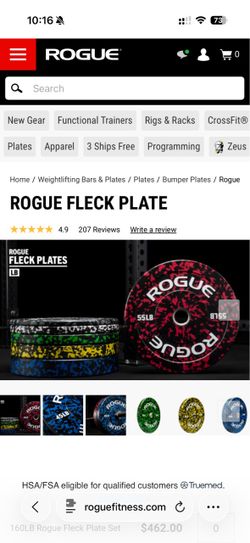 Rouge Fitness Bumper Plates