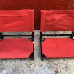 Pair Of Seats For A Dinghy Or Small Skiff