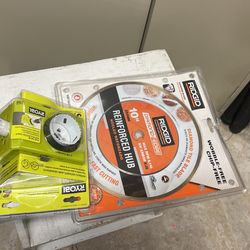 RIDGID 10 in. Reinforced Hub Tile Diamond Blade