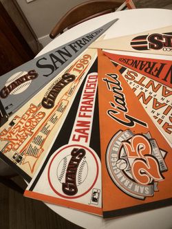 Vintage San Francisco Giants Pennants