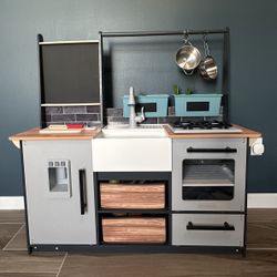 Large Play Kitchen w/ Toys