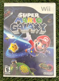 Wii super Mario galaxy
