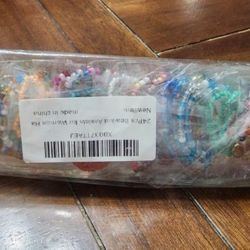 24pc Beaded Anklet Sets 