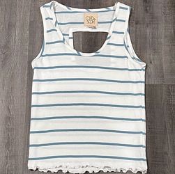New Women’s XS Chaser Striped Tank Top