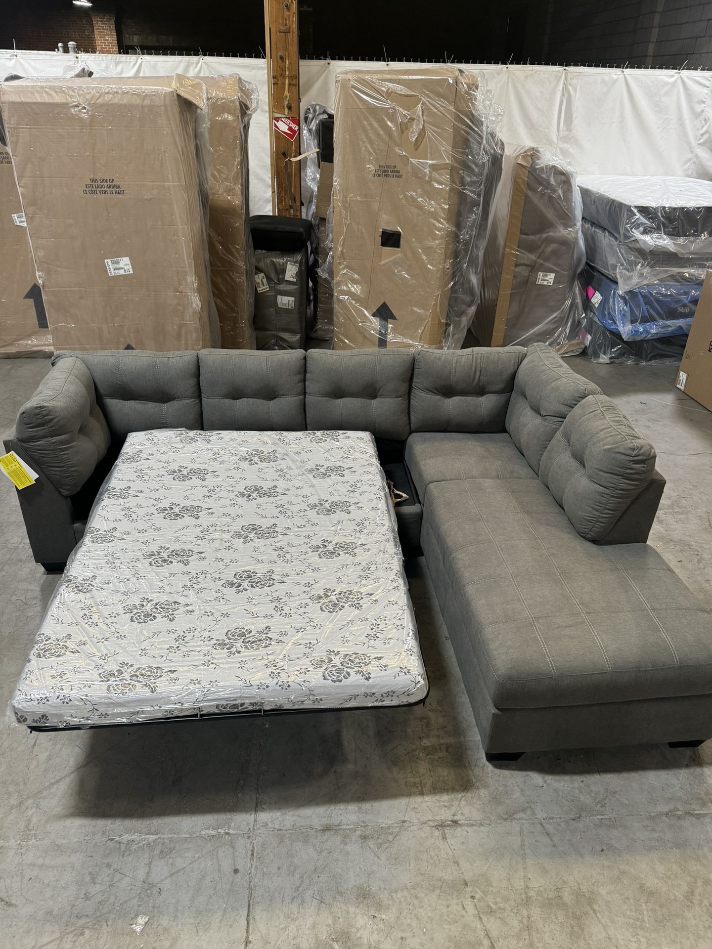 NEW Sleeper Sectional-We Can Deliver