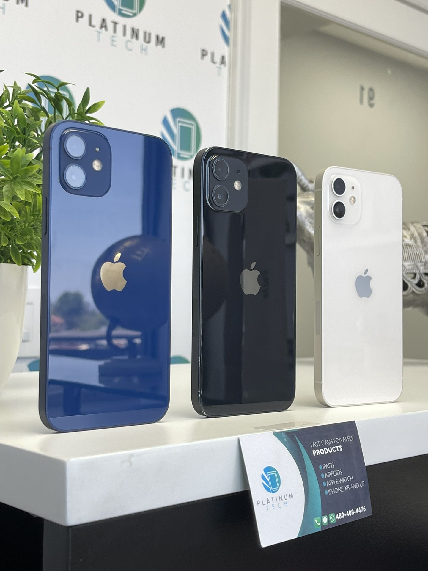 iPhone 12 Unlocked 128Gb And 64Gb Like New With Warranty