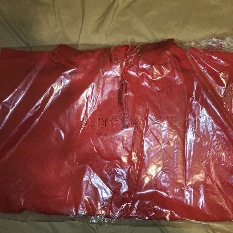 SUPREME HOODIE RED