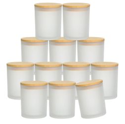 12Pcs Empty Candle Jars, 14 fl.oz Frosted Glass Jars in Bulk
Airtight Empty Glass Jars with Bamboo Lids, Making Candles Containers Vessels for Candle