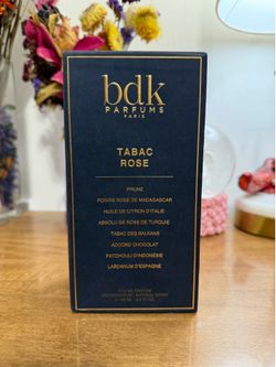 Tabac Rose perfume from bdk