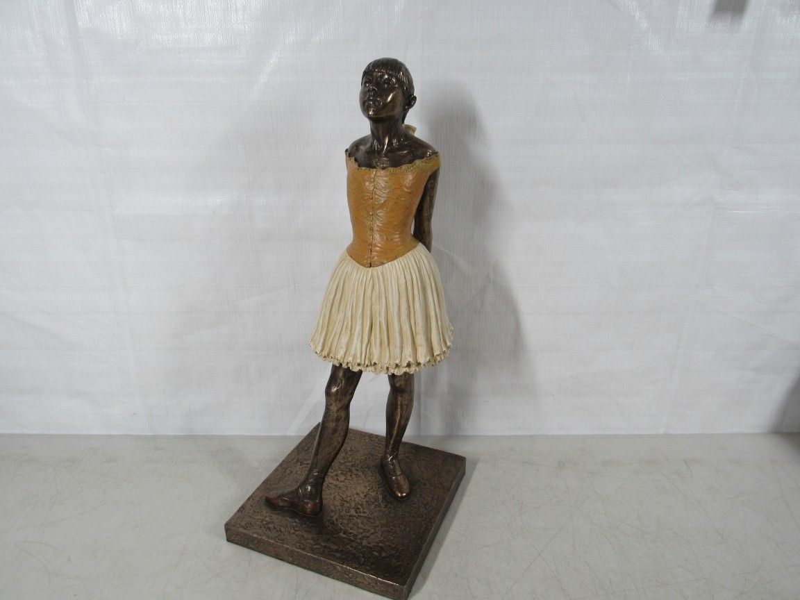 Edgar Degas "Little Dancer" Ballerina Veronese Design Statue 16" Tall