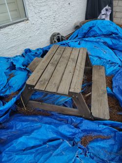 Children's size picnic Table