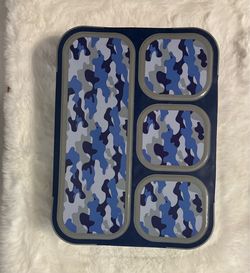 Kinsho Bento lunch box (Blue camo)