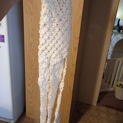6 Ft Long Crocheted Plant Hanger