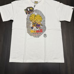 BAPE x Dragon Ball Z Baby Milo Tee – White 