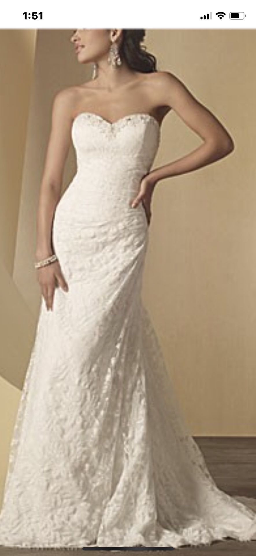 Alfred Angelo wedding gown brand new