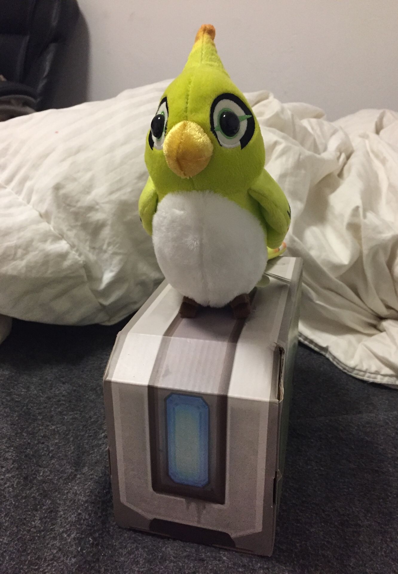 Overwatch Ganymede Plush toy with Bastion box
