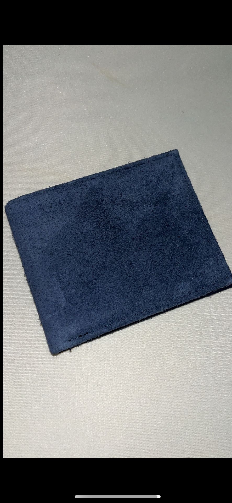 $30 Leather Suede Wallet