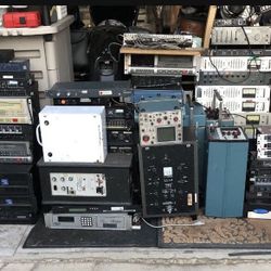 Lot Of 70 Pieces Pro Audio Equipment  Each Piece 100 Dollars