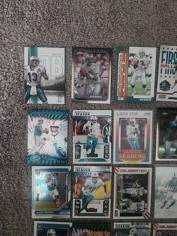 Miami Dolphins 27 Card Lot