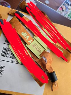 3 Day Trip VIP wristbands