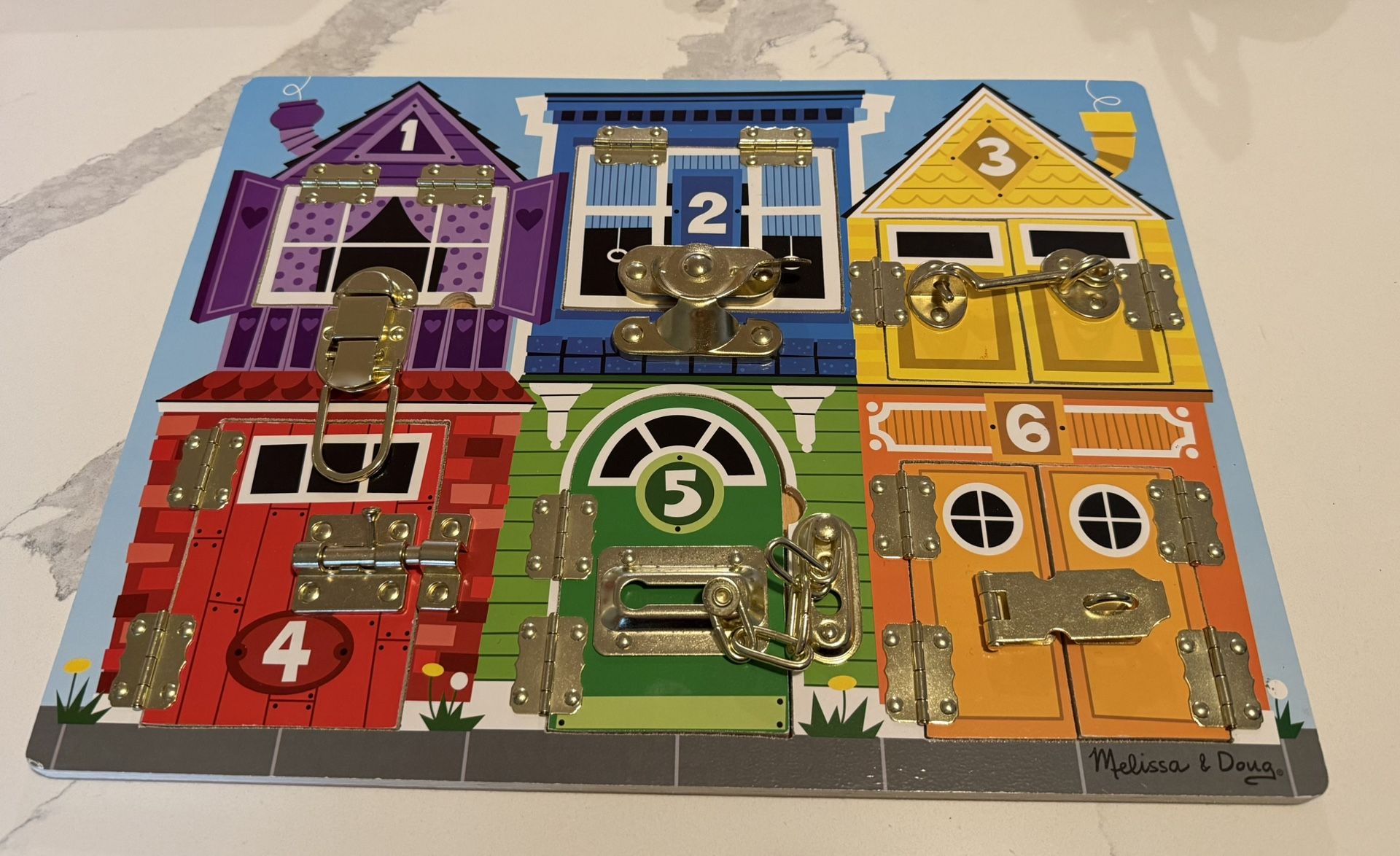 Melissa & Doug Latches Board Puzzle