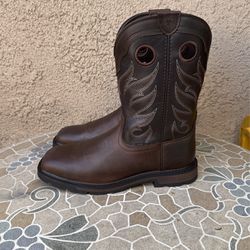WORK BOOTS ARIAT STELL TOE SIZE 11 MENS 