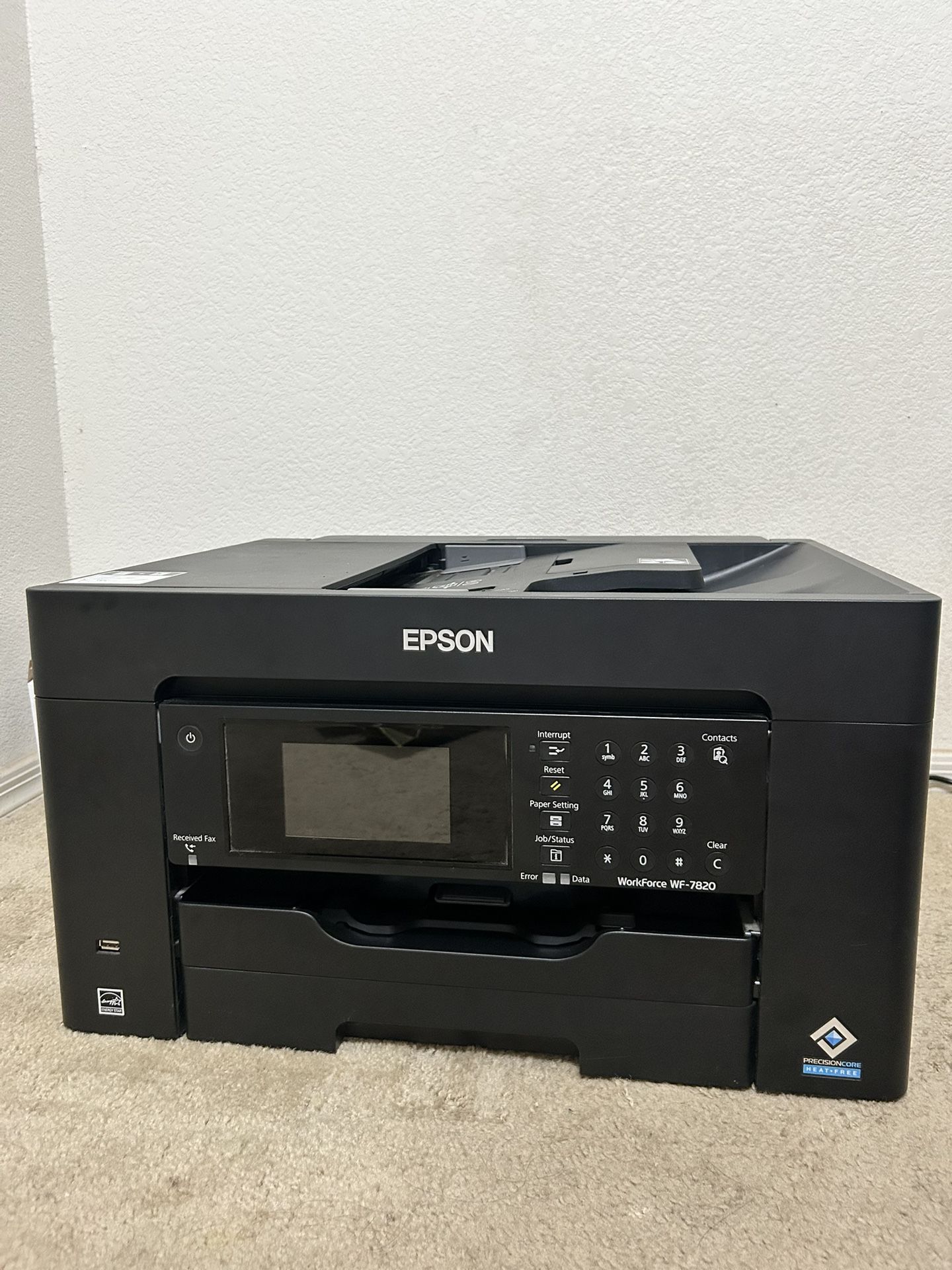 Epson Workforce WF-7820 Printer