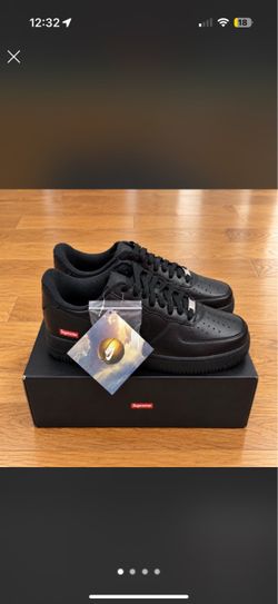 Nike Supreme Air Force One Black