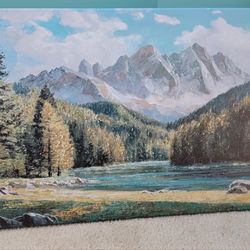 Beautiful Brand New 40 By 20 Inch Canvas Wall Art. (MUST SELL TODAY)