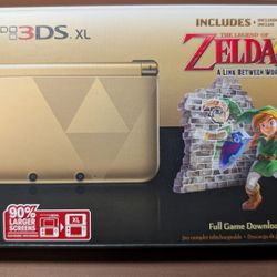 Nintendo 3DS XL Console Zelda Edition UNOPENED