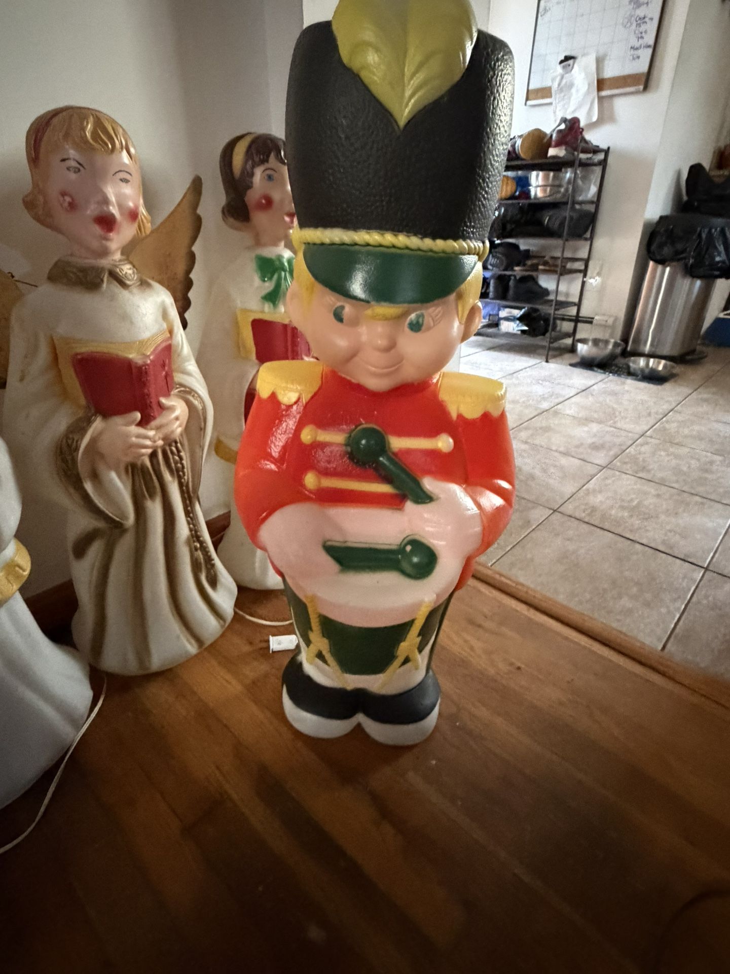 Drummer Boy Vintage Blow Mold