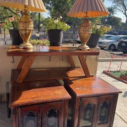 Coffee Table 2 Night Stands