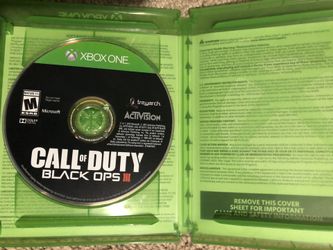 XBox ONE Call of Duty Black OPS lll