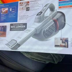 Black & Decker Cordless Vacuum Cleaner
