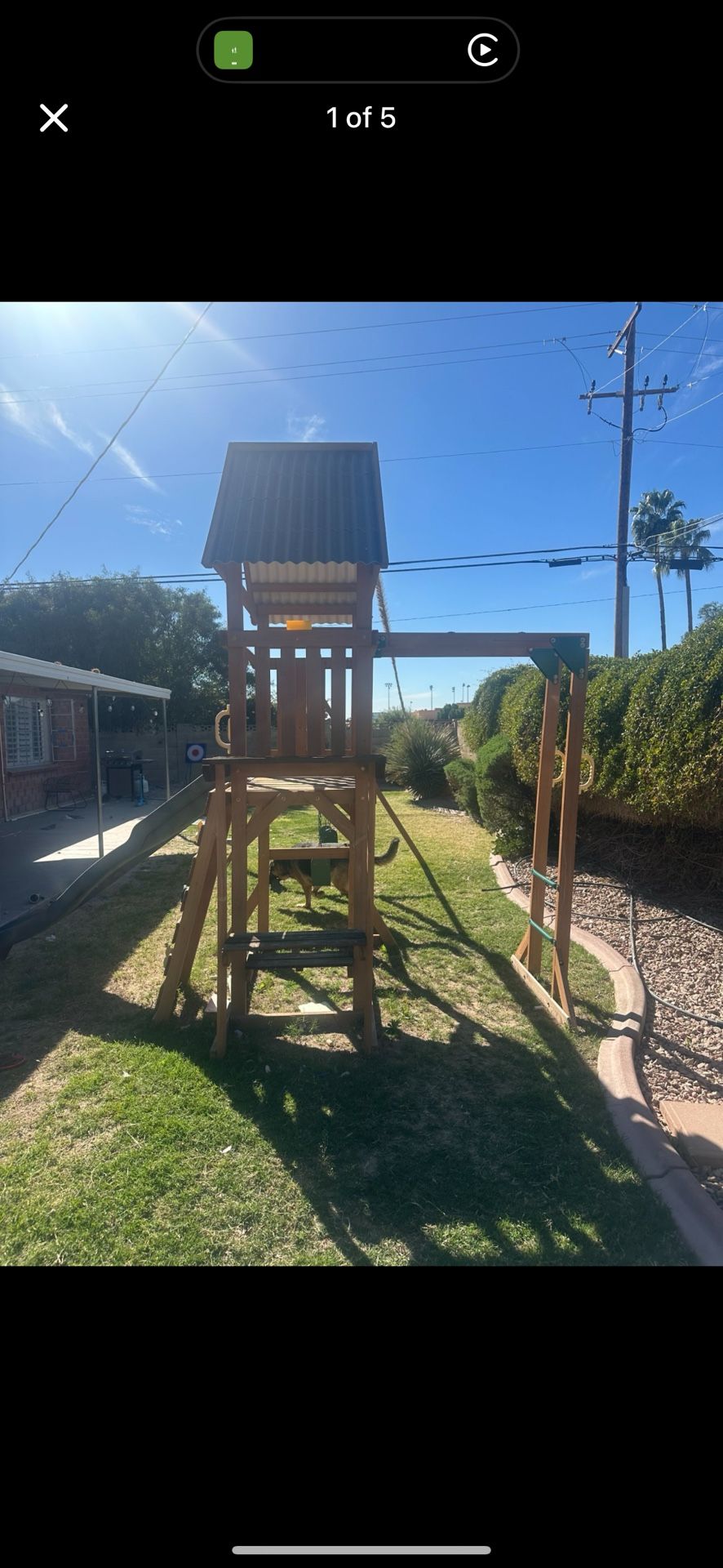 Kids Swing Set Playground