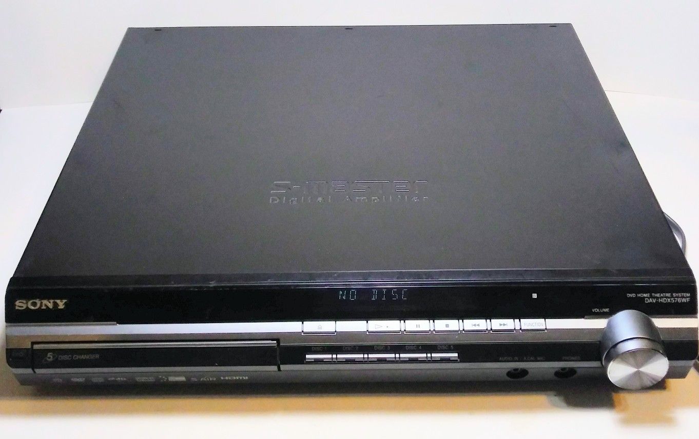 Sony S-Master Digital Amplifier DAV-HDX576WF