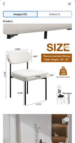 Dining chairs