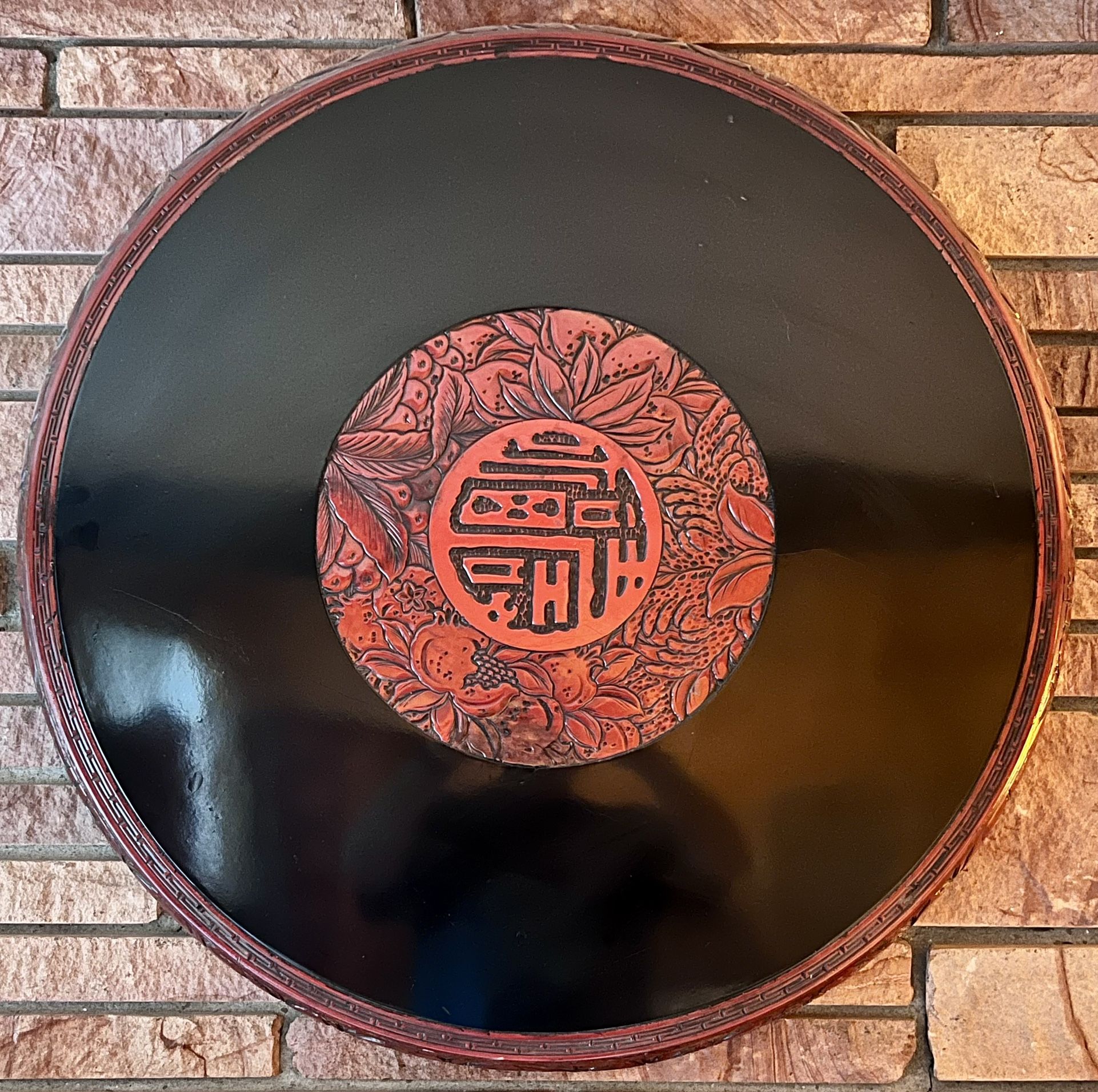 Chinese Lacquerware Wall Hanging