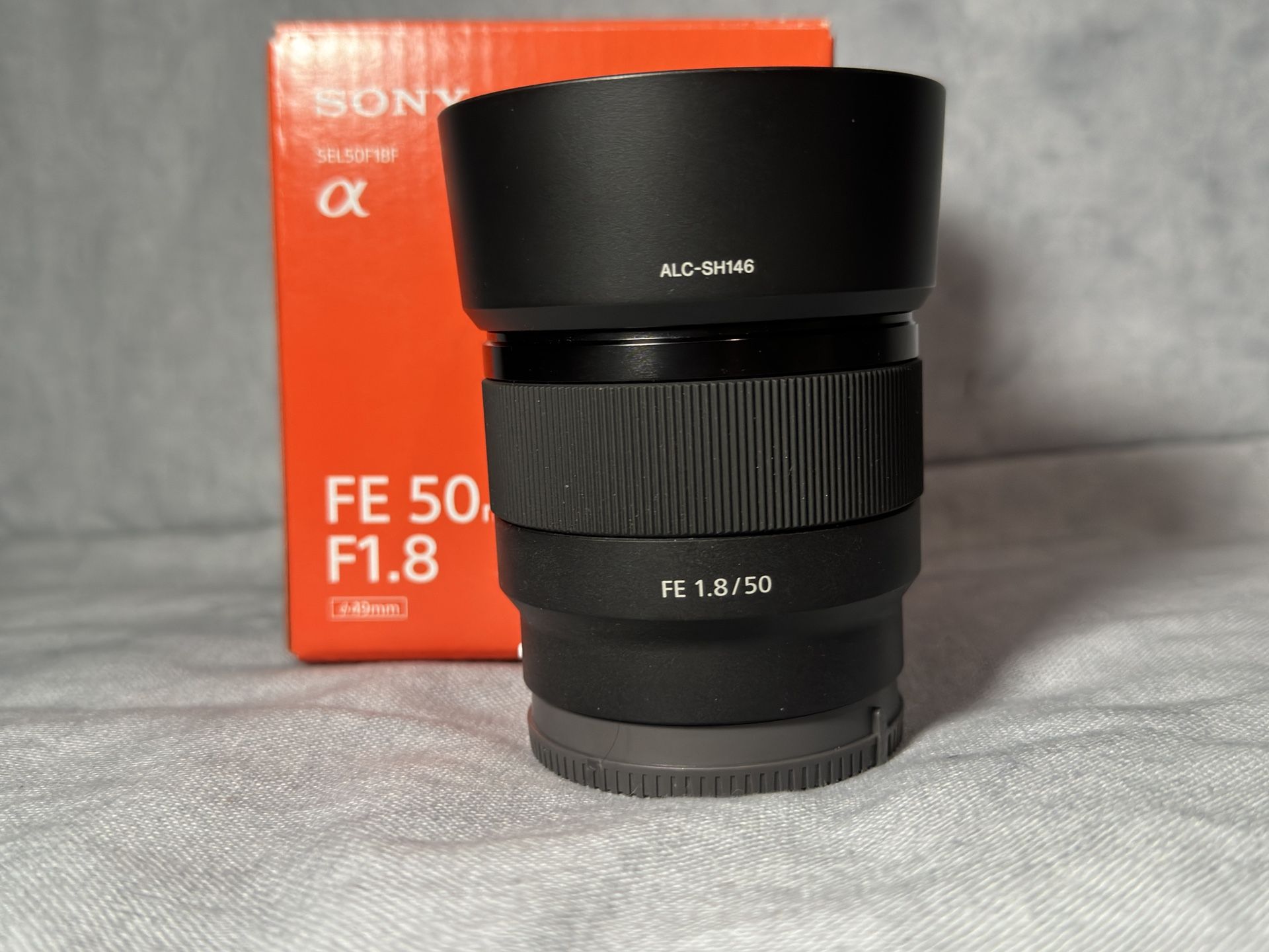 Sony FE 50mm f1.8 Lens