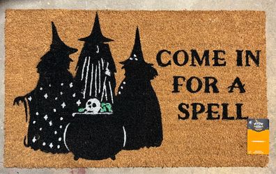 HYDE AND EEK!  Halloween Doormat
