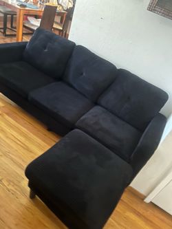 Black Small Couch