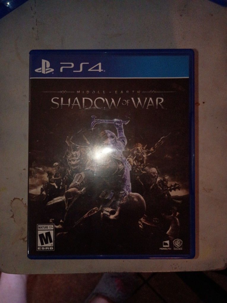 Ps4 Shadow Of War