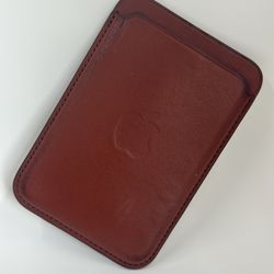 Apple iPhone Leather Wallet with MagSafe Umber