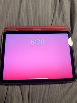 Apple iPad in Pink Protective Case