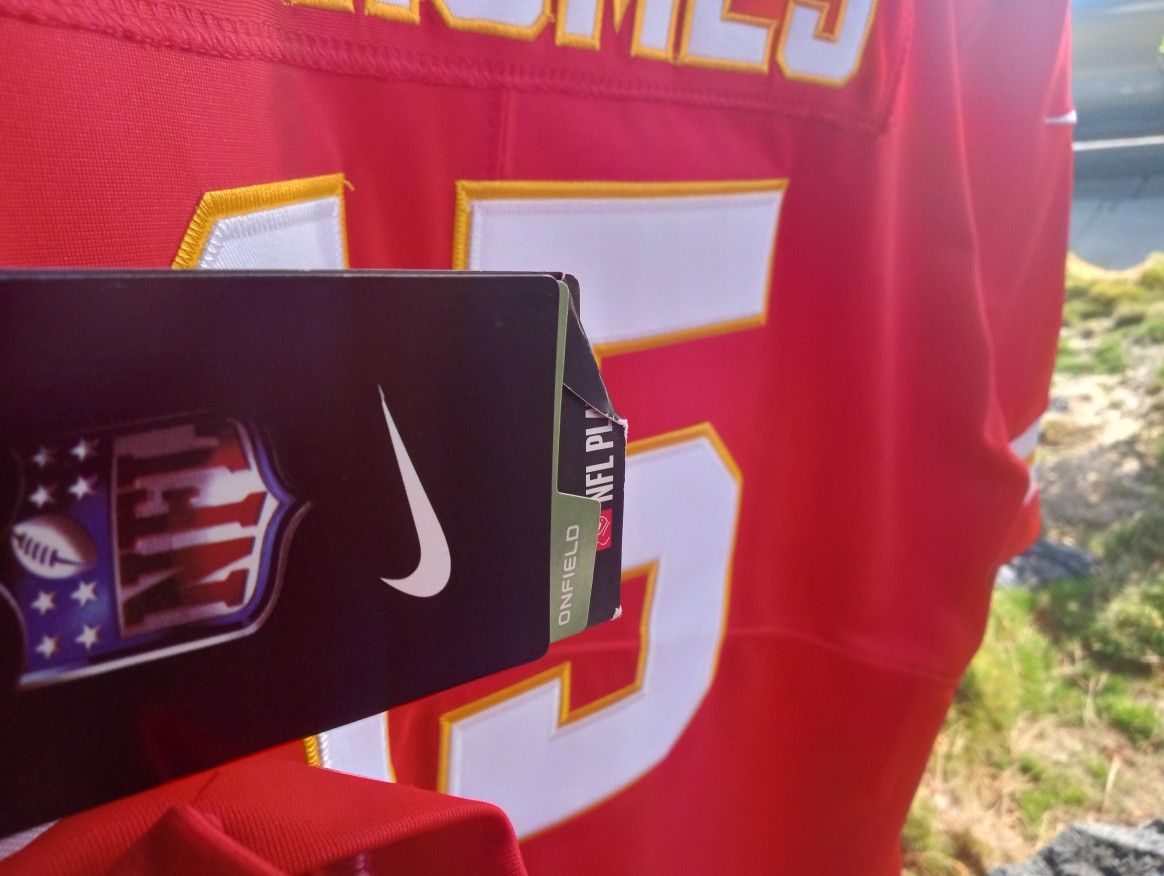 CHIEFS NIKE ON FIELD NFL FOOTBALL ππ JERSEY !