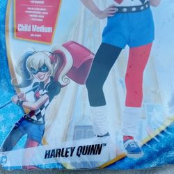 Costume Harley Quinn Child Med