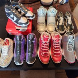 Jordan Nike Reebok-kids Shoes 4.5-6y