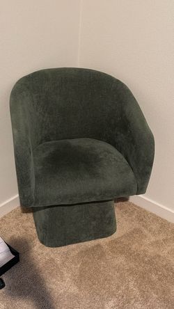 Green decorative chair